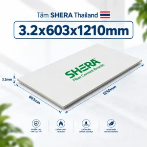 Giá Tấm Cemboard 3.2mm Chính Hãng Thái Lan