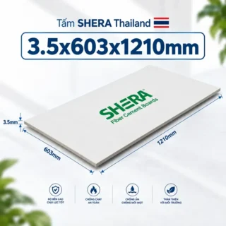 Tấm Cemboard 3.5mm 603x1210mm